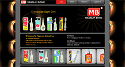 Desktop Screenshot of magnumbond.com
